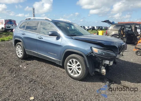 2019 Jeep Cherokee Latitude из США, поврежденный, VIN 1C4PJLCB4KD487287